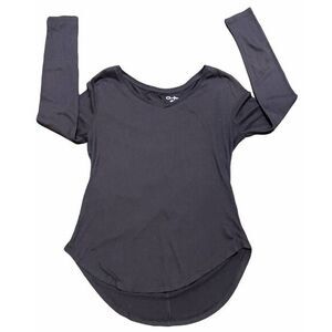 Curfew Womens XL long sleeve V-neck lightweight‎ pullover top warm brown size XL